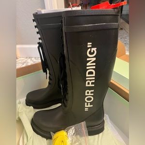 OFF-White Rain Boots